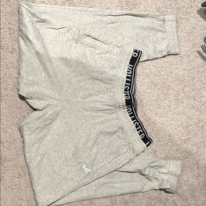 Hollister Light Gray Sweatpants